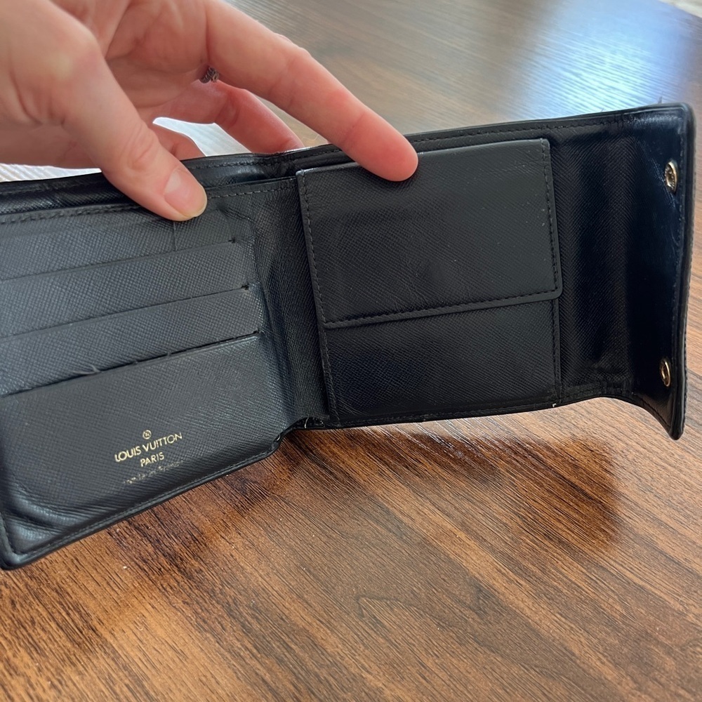Louis Vuitton Mini Lin Compact Wallet - Picture 5 of 6